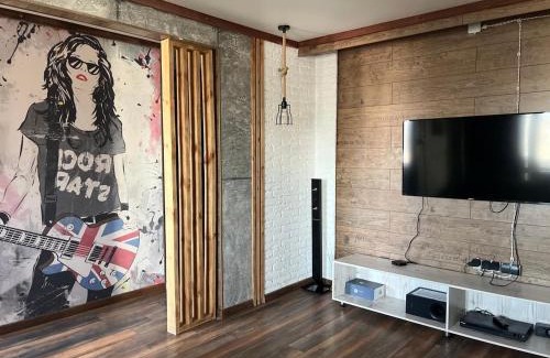 Karagandy Apartment | Stylish Loft Apartment for Guests in Karaganda