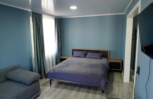 Karagandy Apartment | Central Apartment with Child-Friendly Amenities and High Rating