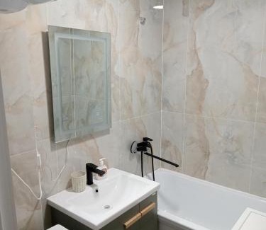 Karagandy Apartment | Central Apartment with Child-Friendly Amenities and High Rating
