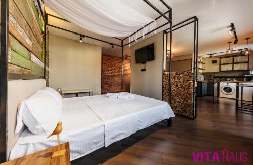 Petropavlovsk Apartment | Central Studio Loft: Pet-Friendly & Family-Oriented Stay