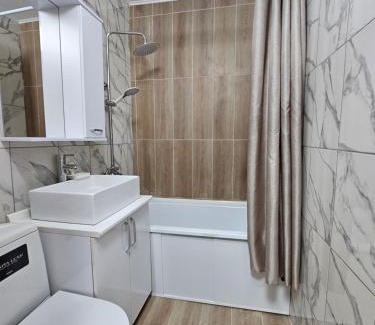 Balkhash Apartment | Central Studio Apartment with Child-Friendly Amenities