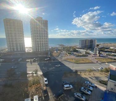 Aktau Apartment | Oceanfront Studio with Breathtaking Sea Views & Amenities