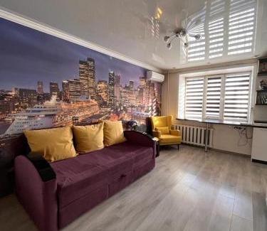 Karagandy Apartment | Cozy Studio Apartment for Families and Pets