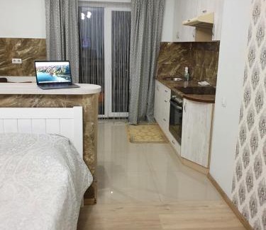 Lutsk Apartment | Cozy Studio Apartment with Breakfast & Pet-Friendly Perks
