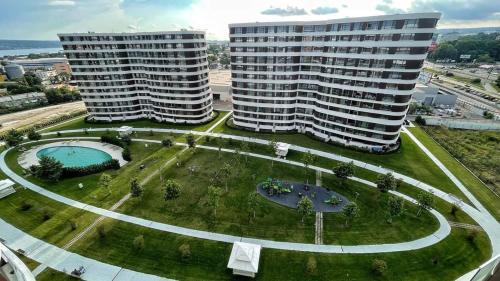 Varna Municipality Apartment | Elegant Apartment with Year-Round Pool and Jacuzzi Access