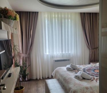 Smolyan Apartment | Elegant 1-Bedroom Apartment at Mountain Lake, Smolyan