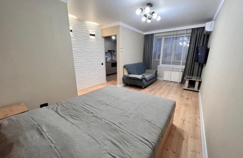 Karagandy Apartment | Elegant City Center Apartment with Pool & Top Guest Rating