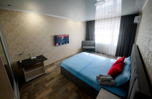 Temirtau Apartment | Inviting Retreat at Металлургов 10 with Family-Friendly Amenities