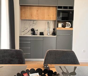 Maini Apartment | Oceanfront Mamma Mia Apartments with Hot Tub & Kid-Friendly