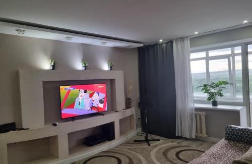 Oskemen Apartment | Scenic Riverside Retreat on the Irtysh River