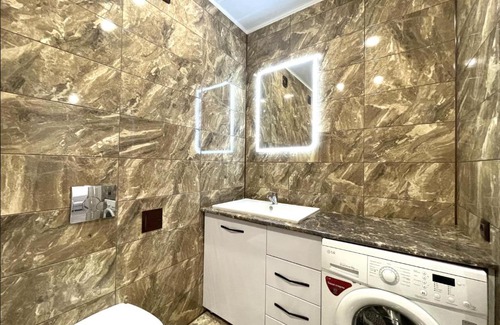 Petropavlovsk Apartment | Modern High-Rise with Breathtaking Views & Family Amenities