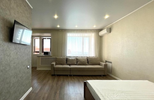 Petropavlovsk Apartment | Modern High-Rise with Breathtaking Views & Family Amenities