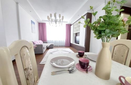 Yesil District Apartment | Central Astana Apartments with Wheelchair Access & Kitchen