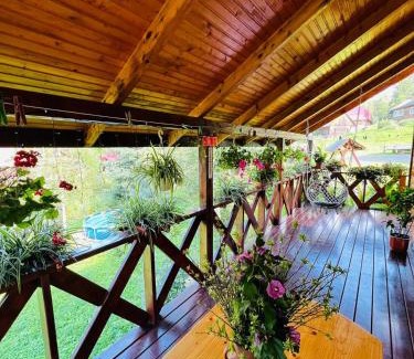 Mykulychyn House | Riverfront Retreat: Family-Friendly with Pool & Pets Welcome