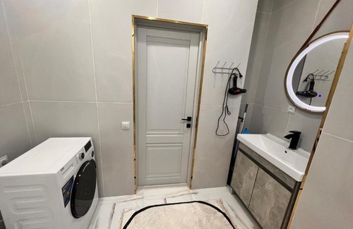 Aktau Apartment | Modern 2-Room Apartment in Aktau with Pool Access