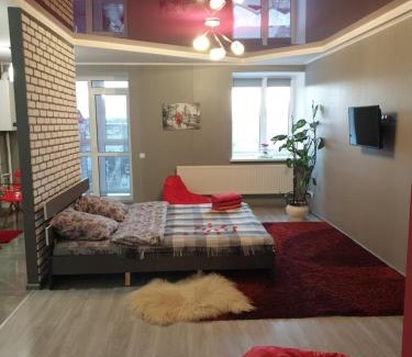 Ternopil Apartment | Stylish Studio Apartment in City Center with Child-Friendly Amenities