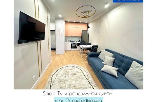 Yesil District Apartment | Elegant LUXE Alma Park Apartments in Central Capital