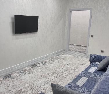 Kokshetau Apartment | Cozy One-Bedroom Apartment in City Center with Hot Tub