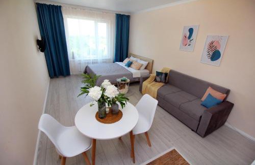 Almaty Apartment | Cozy Studio at ЖК Шахар near Asia Park with Ocean View