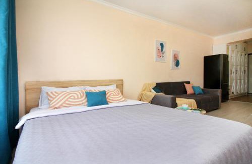 Almaty Apartment | Cozy Studio at ЖК Шахар near Asia Park with Ocean View