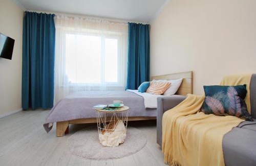Almaty Apartment | Cozy Studio at ЖК Шахар near Asia Park with Ocean View