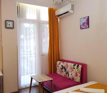 Makhinjauri Apartment | Cozy Room with Breathtaking Mountain Views