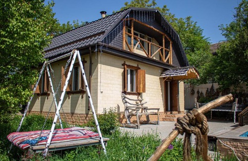 Almaty House | Explore Relaxation at Шале Ethno-SPA with Pool & Hot Tub