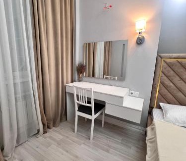 Almaty Apartment | Family-Friendly Retreat at Шолпан сити 2\12 with Pool