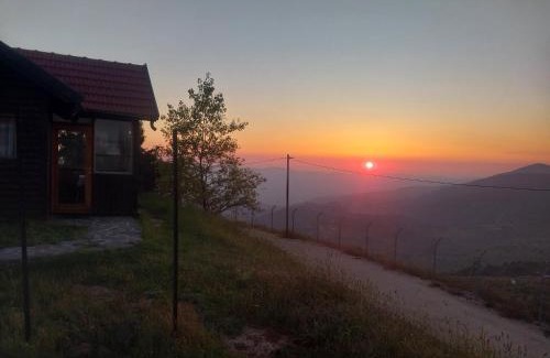 Nimrod Cabin | Enchanting Cabins at Hermon with Hot Tub & 10/10 Rating