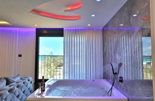 Haifa Apartment | Seaside Dream - Elegant Suite with Hot Tub and Ocean Views