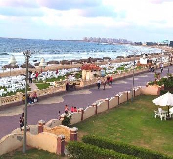 Al-Muntazah Apartment | Discover Beachfront Bliss at مطروح المعموره, Alexandria