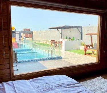 Dhahban Cabin | Experience Comfort at شاليهات اكواخ الوراء with Ocean Views