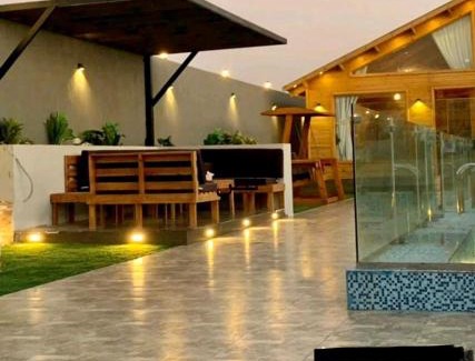 Dhahban Cabin | Experience Comfort at شاليهات اكواخ الوراء with Ocean Views
