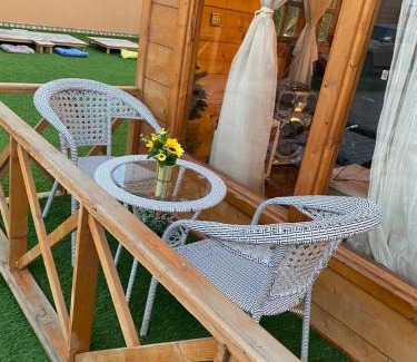 Al Khafji Cabin | Unmatched Relaxation at شاليةالخفجي: Pool & Hot Tub