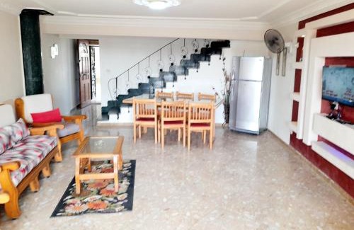 Al-Muntazah Apartment | Elegant Duplex Chalet at Mamoura Beach with Stunning Views