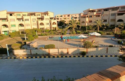 Borg el Arab Apartment | Exclusive Chalet at Hilo Beach Village with Ocean View