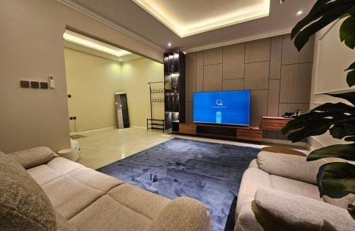 Riyadh Apartment | Modern Apartment with Smart Access and Outdoor Seating