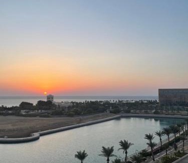 Bay La Sun Apartment | Baylasun View: Oceanfront Retreat with Pool & Family-Friendly
