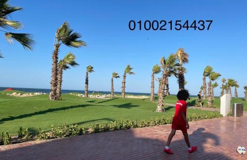 Al-Manasrah Apartment | Discover Porto Said Resort: Oceanfront Comfort & Pool Access
