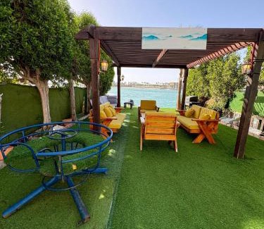 Durrat Al-Arous Ski Chalet | Villa Beta: Private Beachfront Retreat with Pool Access
