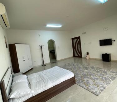 Seeb House | Newly Built Studio Rentals in a Family-Friendly Villa