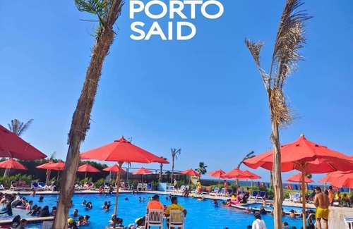 Al-Manasrah Apartment | Experience Porto Said Resort: Beachfront Bliss Awaits