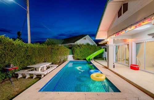Hua Hin Villa | Unforgettable Green Tea Hua-Hin Poolvilla with Pet-Friendly Amenities