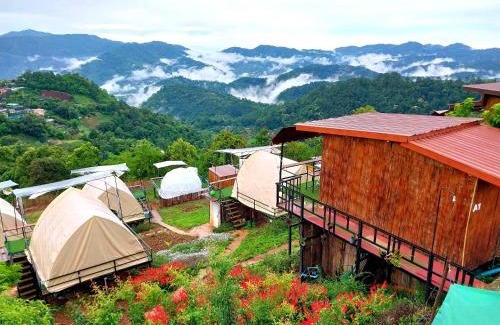 Mae Rim House | Scenic Retreat at ม่อนล้านวิว ม่อนแจ่ม - Family Friendly