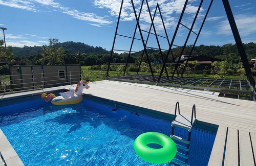Nakhon Nayok Villa | Tranquil Nature Retreat with Pool & Karaoke Experience