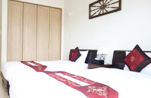 Chatan Villa | Explore Sunline Chatan Condominium Resort with Hot Tub & Breakfast