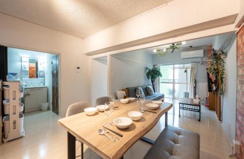 Kurume Apartment | Family-Friendly Retreat at セカンド-privatespace Second