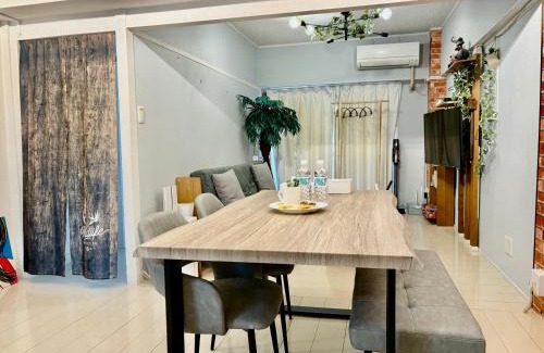 Kurume Apartment | Family-Friendly Retreat at セカンド-privatespace Second