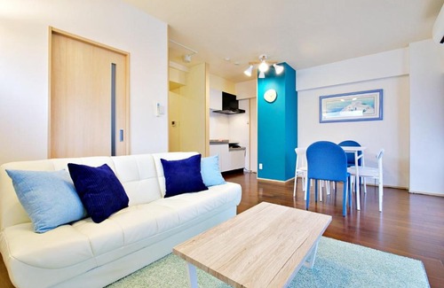 Naha City Centre Apartment | Reve K201: Family-Friendly Retreat with Great Accessibility