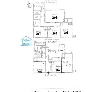 Manazuru House | 個室202セミダブル1台駅徒歩6分Atami Hakoneも近いゲストハウス真鶴